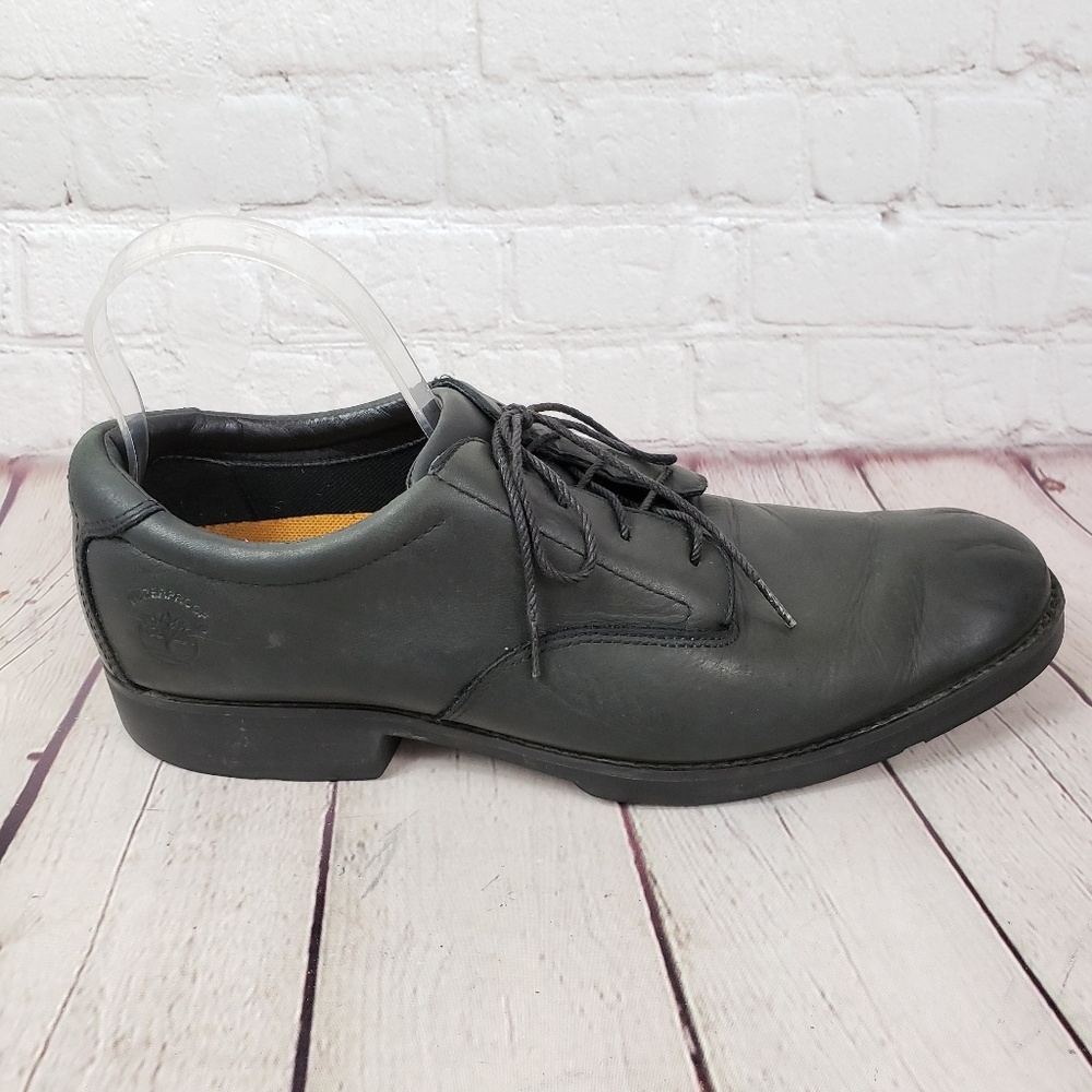 Timberland Soft Leather Mens 9.5 Wide Dress Shoes